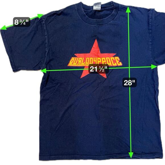 Our Lady Peace Vintage 90s Band T-Shirt XL Rock Tour Graphic Tee - Picture 6 of 6